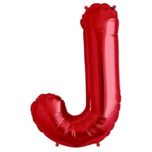 34 inch LETTER J - NORTHSTAR - RED | USA Decoration®