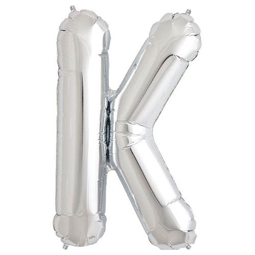 34 inch LETTER K - NORTHSTAR - SILVER | USA Decoration®