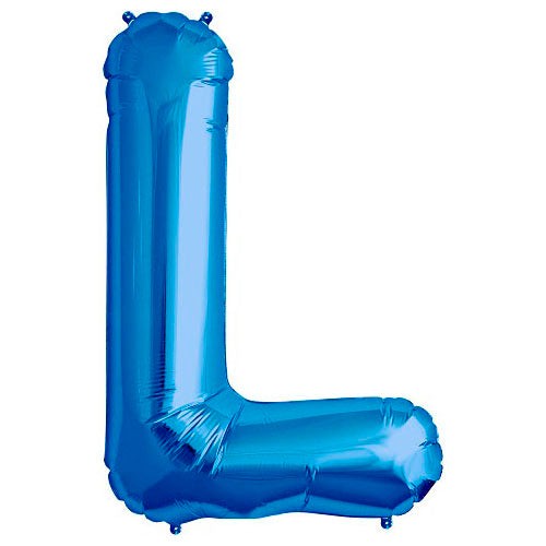 34 inch LETTER L - NORTHSTAR - BLUE | USA Decoration®
