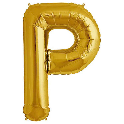 34 inch LETTER P - NORTHSTAR - GOLD | USA Decoration®