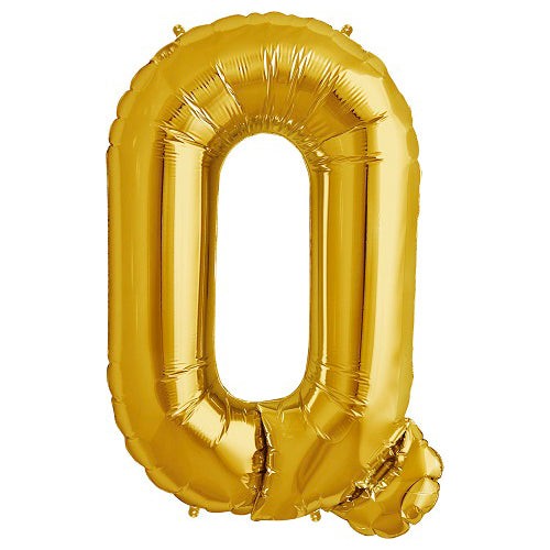 34 inch LETTER Q - NORTHSTAR - GOLD | USA Decoration®