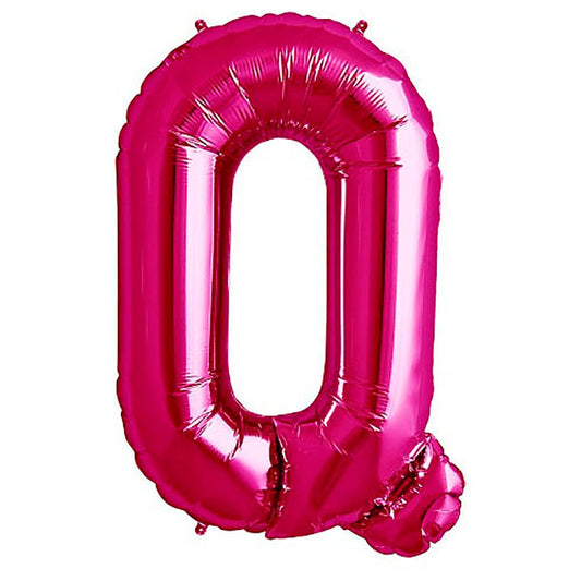 34 inch LETTER Q - NORTHSTAR - MAGENTA | USA Decoration®
