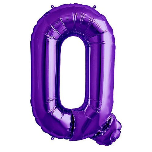 34 inch LETTER Q - NORTHSTAR - PURPLE | USA Decoration®