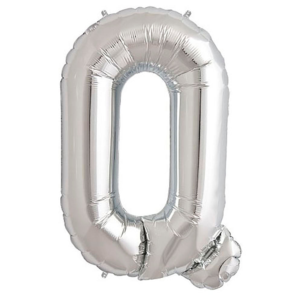 34 inch LETTER Q - NORTHSTAR - SILVER | USA Decoration®