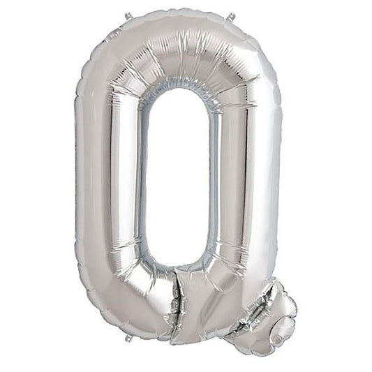 34 inch LETTER Q - NORTHSTAR - SILVER | USA Decoration®