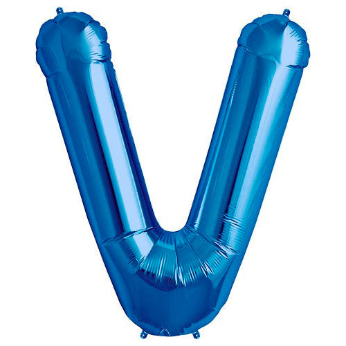 34 inch LETTER V - NORTHSTAR - BLUE | USA Decoration®