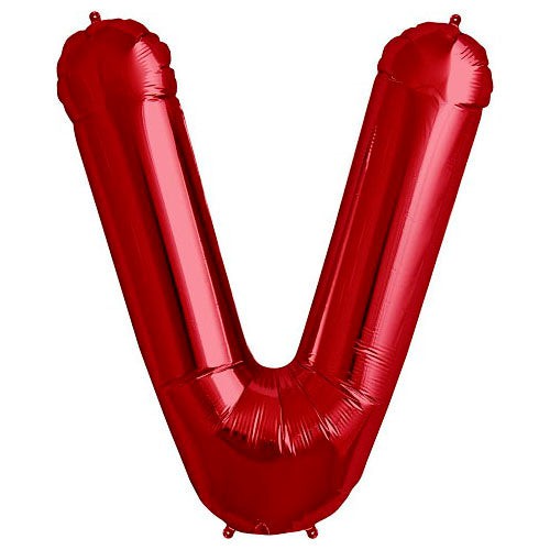 34 inch LETTER V - NORTHSTAR - RED | USA Decoration®
