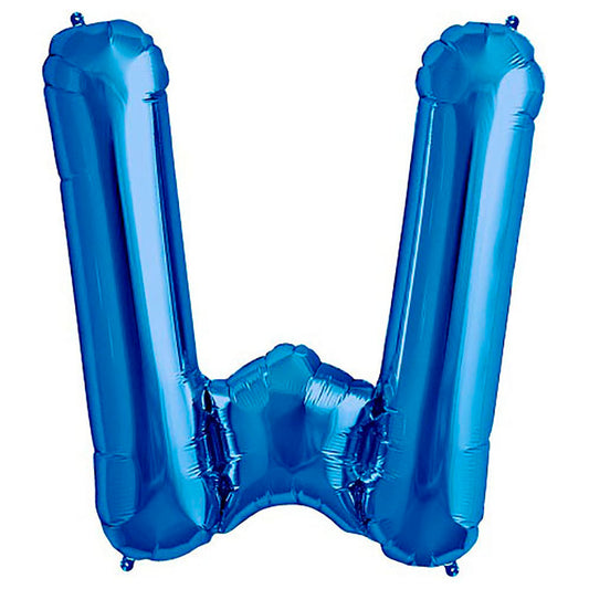 34 inch LETTER W - NORTHSTAR - BLUE | USA Decoration®