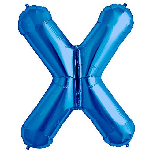 34 inch LETTER X - NORTHSTAR - BLUE | USA Decoration®