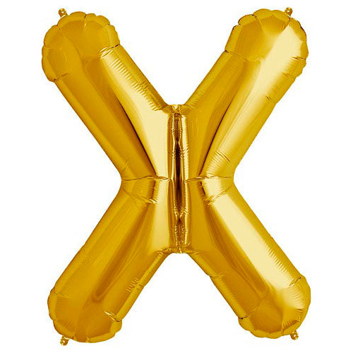 34 inch LETTER X - NORTHSTAR - GOLD | USA Decoration®
