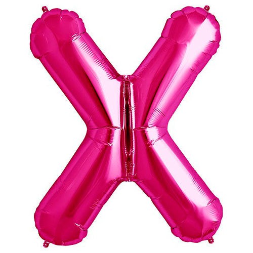 34 inch LETTER X - NORTHSTAR - MAGENTA | USA Decoration®