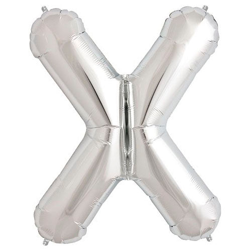 34 inch LETTER X - NORTHSTAR - SILVER | USA Decoration®