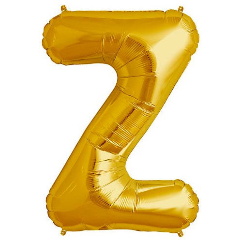 34 inch LETTER Z - NORTHSTAR - GOLD | USA Decoration®