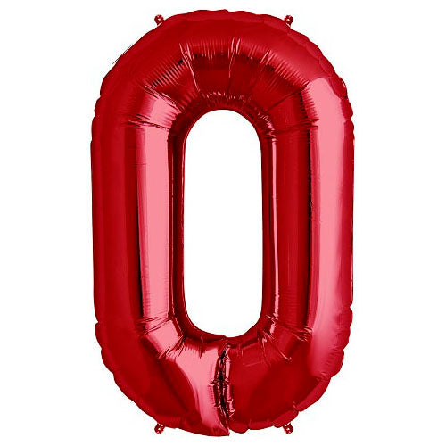 34 inch NUMBER 0 - NORTHSTAR - RED | USA Decoration®