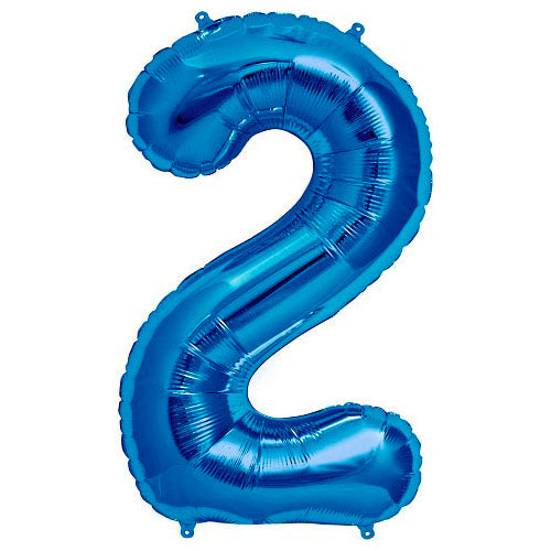 34 inch NUMBER 2 - NORTHSTAR - BLUE | USA Decoration®