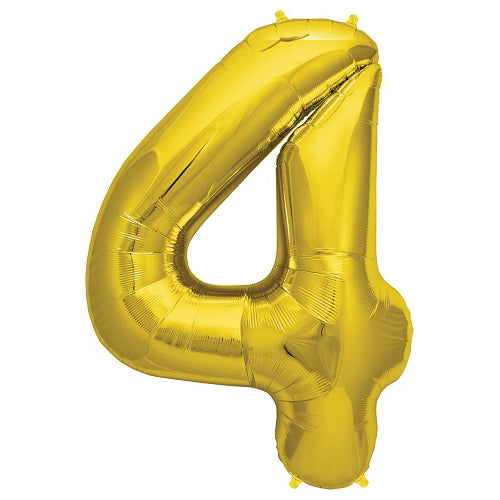34 inch NUMBER 4 - NORTHSTAR - GOLD | USA Decoration®