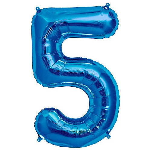 34 inch NUMBER 5 - NORTHSTAR - BLUE | USA Decoration®