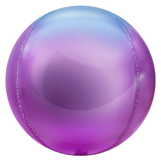 3D SPHERE - SATIN OMBRE PINK & BLUE | USA Decoration®