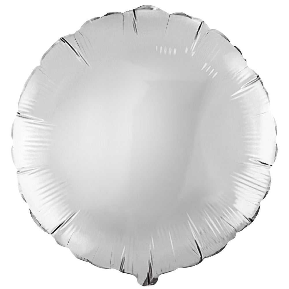 18 inch CIRCLE - SILVER | USA Decoration®