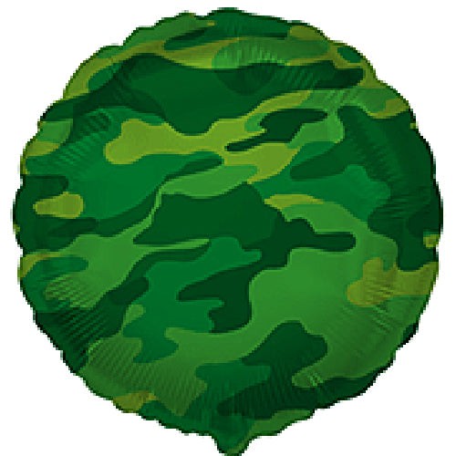 18 inch ROUND MILITARY CAMO | USA Decoration®