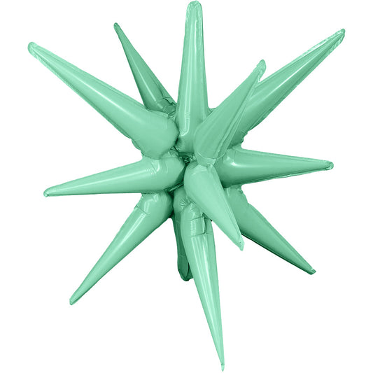 3D STAR-BURST ALL-IN-ONE - TURQUOISE (AIR-FILL ONLY) | USA Decoration®