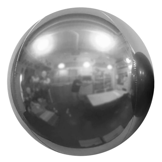 24 inch MIRROR BALLOON - SILVER | USA Decoration®