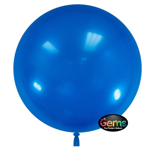 32 inch GEMS BALLOON - ROYAL BLUE (2 PK) | USA Decoration®