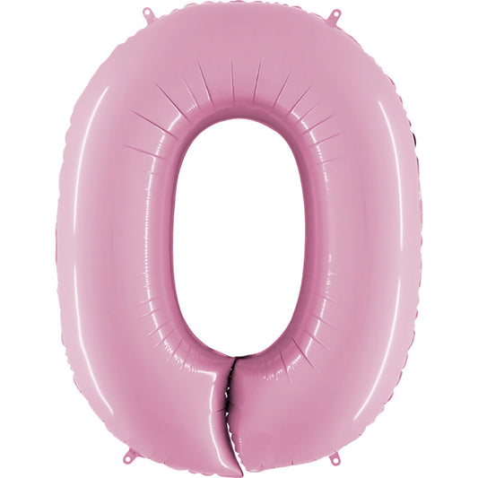 40 inch NUMBER 0 - PINK | USA Decoration®