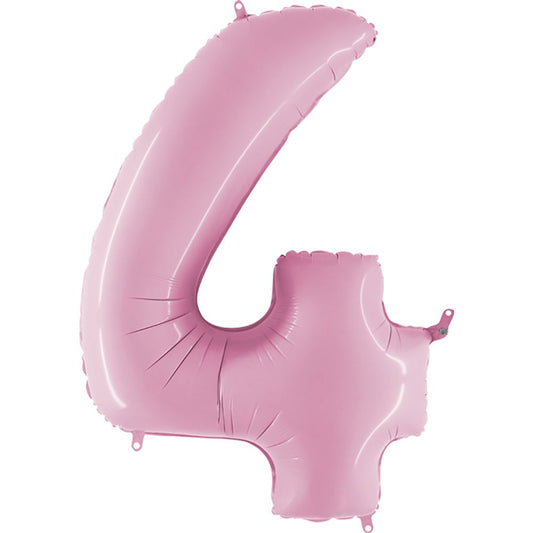 40 inch NUMBER 4 - PINK | USA Decoration®