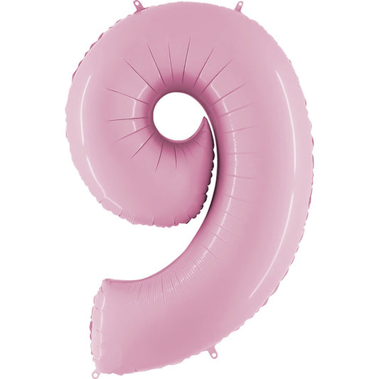 40 inch NUMBER 9 - PINK | USA Decoration®