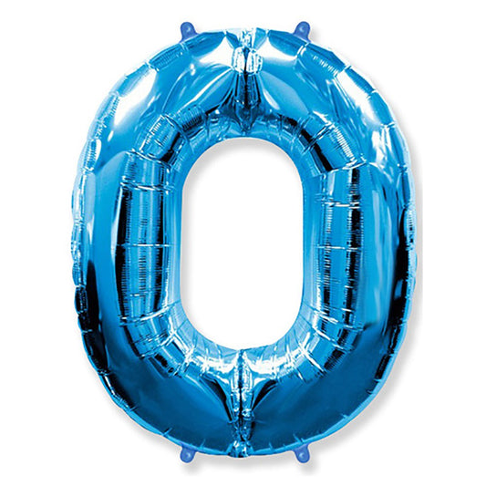 42 inch NUMBER 0 - BLUE | USA Decoration®