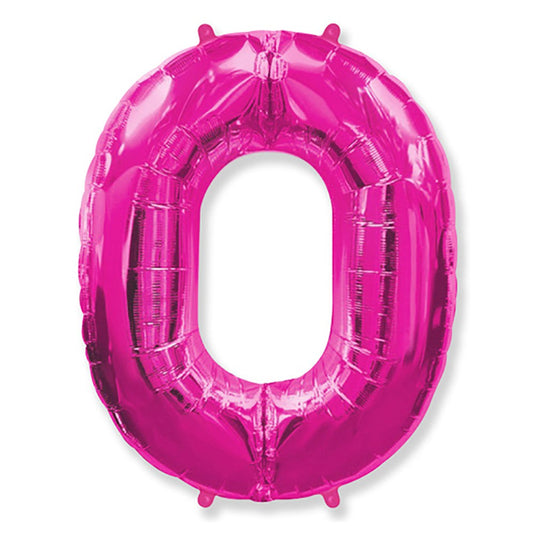 42 inch NUMBER 0 - FUCHSIA | USA Decoration®