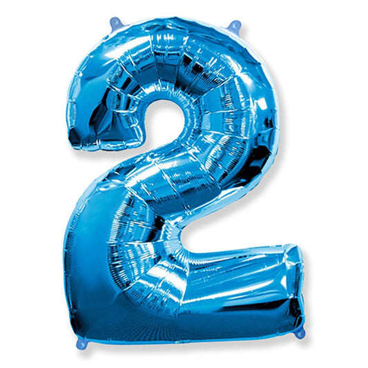 42 inch NUMBER 2 - BLUE | USA Decoration®
