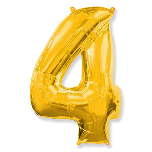 42 inch NUMBER 4 - GOLD | USA Decoration®