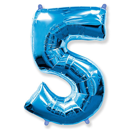 42 inch NUMBER 5 - BLUE | USA Decoration®