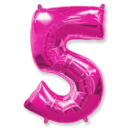 42 inch NUMBER 5 - FUCHSIA | USA Decoration®