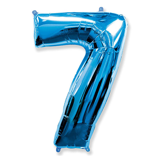 42 inch NUMBER 7 - BLUE | USA Decoration®