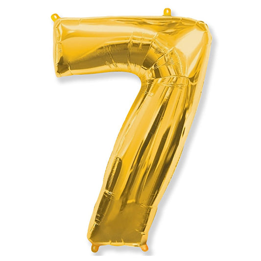 42 inch NUMBER 7 - GOLD | USA Decoration®