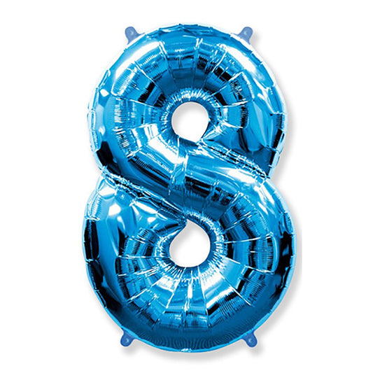 42 inch NUMBER 8 - BLUE | USA Decoration®