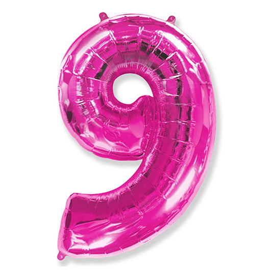 42 inch NUMBER 9 - FUCHSIA | USA Decoration®