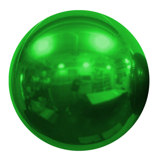 7 inch MIRROR BALLOON - GREEN | USA Decoration®