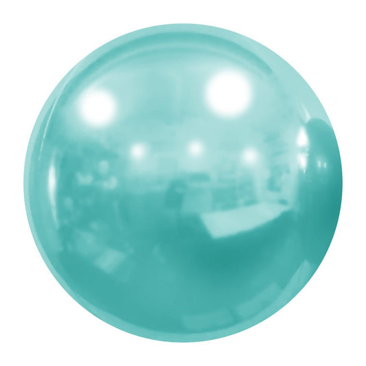 7 inch MIRROR BALLOON - LIGHT BLUE | USA Decoration®