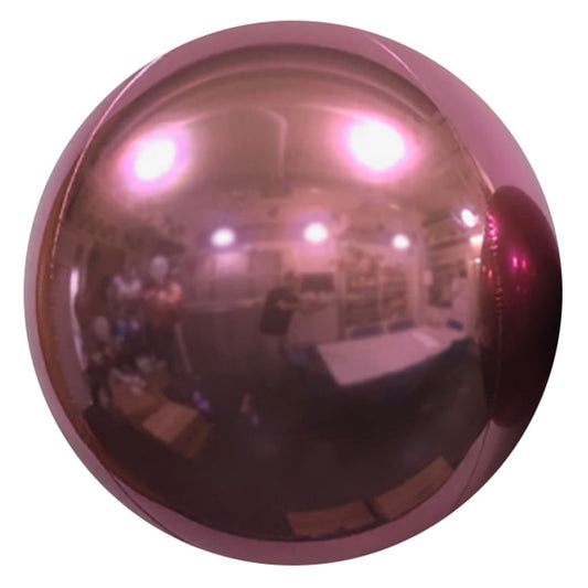 7 inch MIRROR BALLOON - PEARL PINK | USA Decoration®