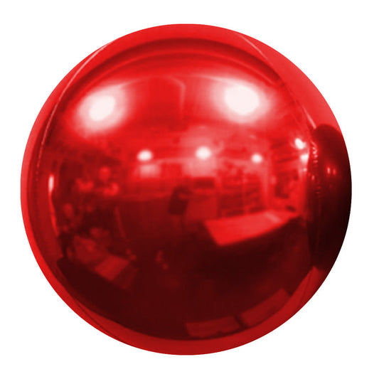 7 inch MIRROR BALLOON - RED | USA Decoration®