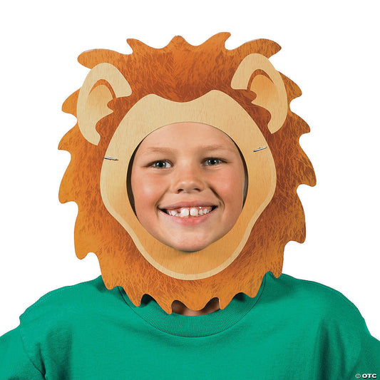 Printed Animal Face Masks- 12 Pc.