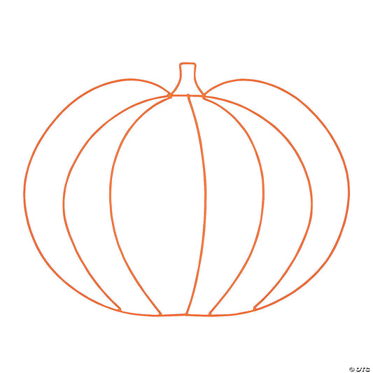 Pumpkin Wire Wreath Frame