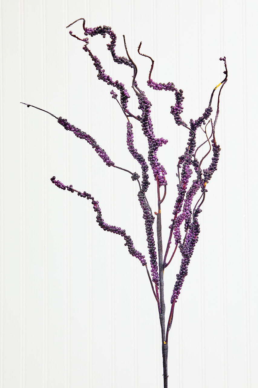32" Drippy Berry Spray Seasonal Decorative Floral Accent