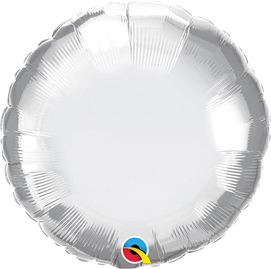 18 inch CIRCLE - CHROME SILVER | USA Decoration®