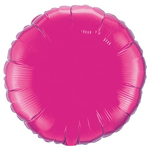 18 inch CIRCLE - MAGENTA | USA Decoration®