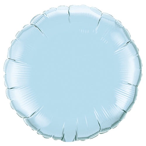 18 inch CIRCLE - PEARL LIGHT BLUE | USA Decoration®